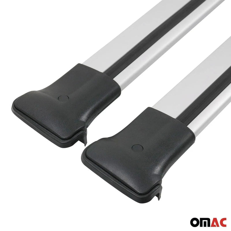 Roof Rack Cross Bars Luggage Carrier for Renault Duster 2017-2021 Gray 2Pcs - OMAC USA