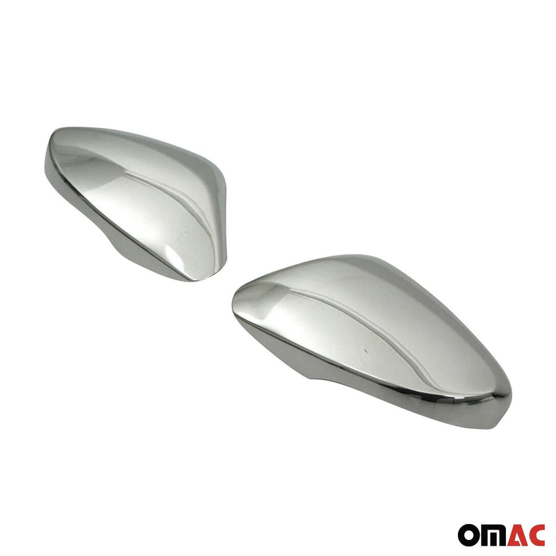 Mirror Cover Caps for Hyundai Elantra Accent Veloster 2011-17 Steel with Signal - OMAC USA