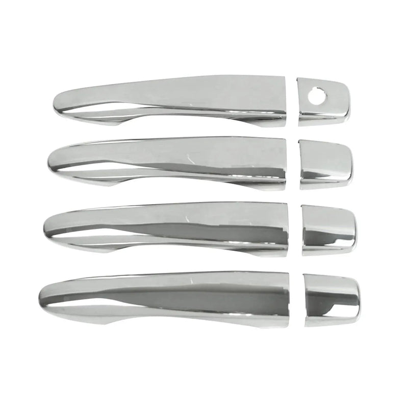 Car Door Handle Cover Protector for Nissan Rogue 2014-2023 Steel Chrome 8 Pcs - OMAC USA