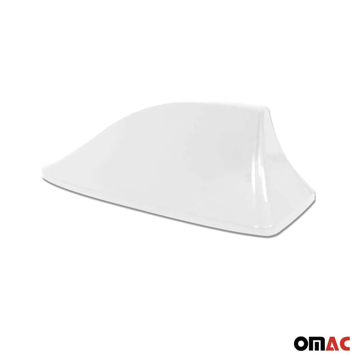 Car Shark Fin Antenna Roof Radio AM/FM Signal for GMC Sierra White