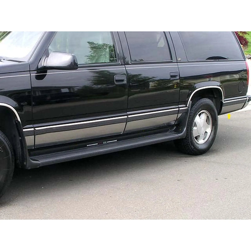 1992-1999 Chevrolet Suburban Stainless Rocker Panel Trim 10Pc 4Door