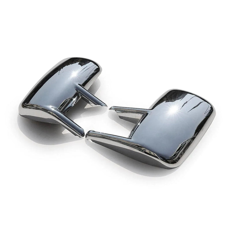 Side Mirror Cover Caps Fits Dodge Sprinter 2003-2006 Chrome Silver 2 Pcs - OMAC USA