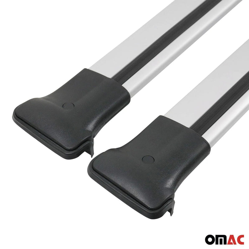 Roof Rack Cross Bars Luggage Carrier for Jeep Grand Cherokee 2005-2010 Gray 2Pcs - OMAC USA