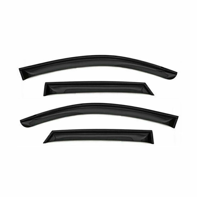 2014-2018 Kia Forte Window Visor Vent Rain Deflector 4Pcs Smoke