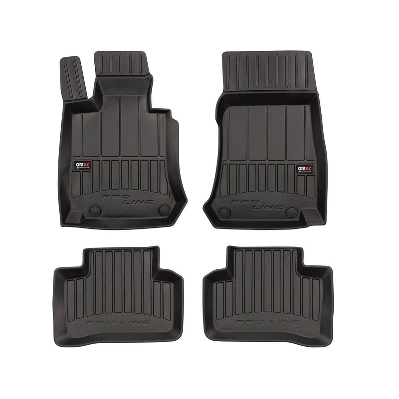 2016-2022 Mercedes GLC Class X253 C253 Premium Floor Mats Liners Full Set All Weather Heavy Duty Black