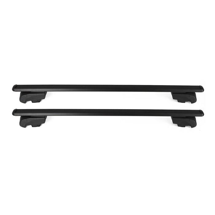 Lockable Roof Racks Luggage for Opel Astra L Sports Tourer 2021-2024 Alu Black