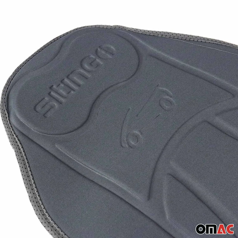 Chrysler Car Seat Protector Cushion Cover Mat Pad Gray Gray 2 Pcs