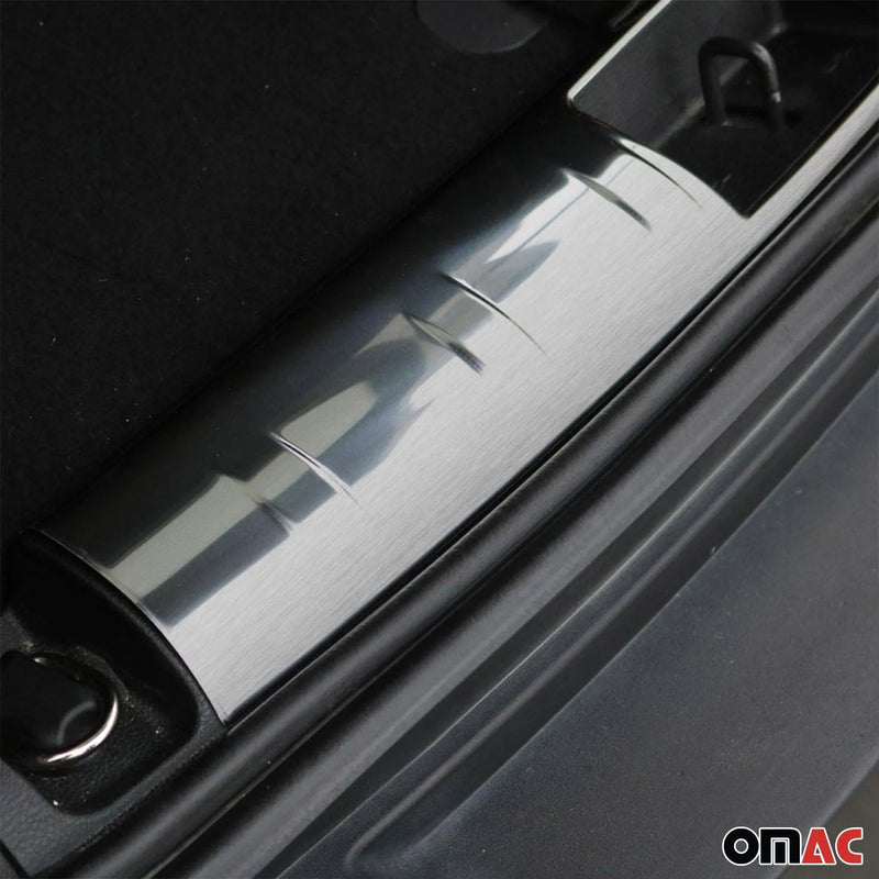 Trunk Sill Cover Bumper Guard Protector for Jeep Renegade 2015-23 Steel Brushed - OMAC USA