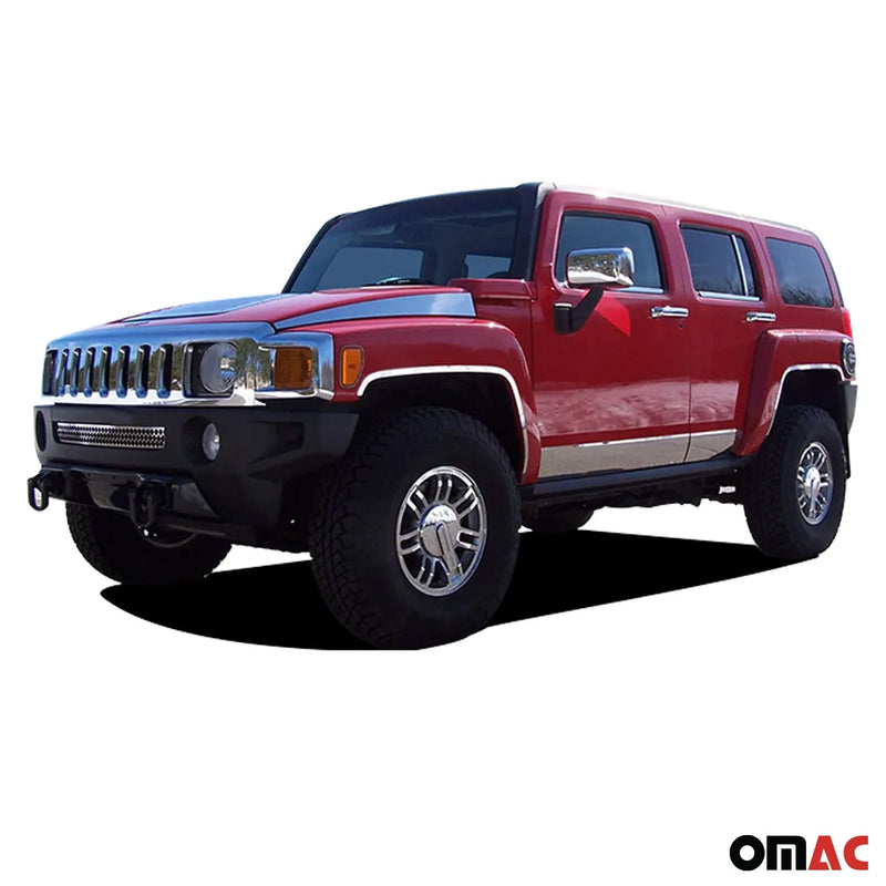 2006-2009 Hummer H3 Stainless Steel Grille Accent 1 Pc