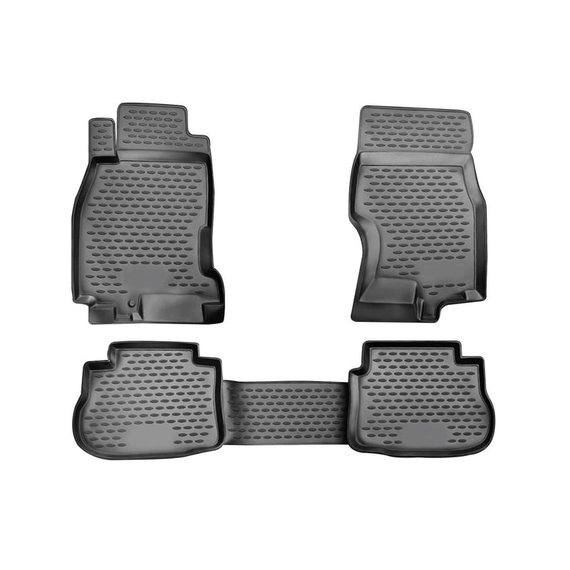 2003-2008 Infiniti FX35 Floor Mats Liners Full Set All Weather Black