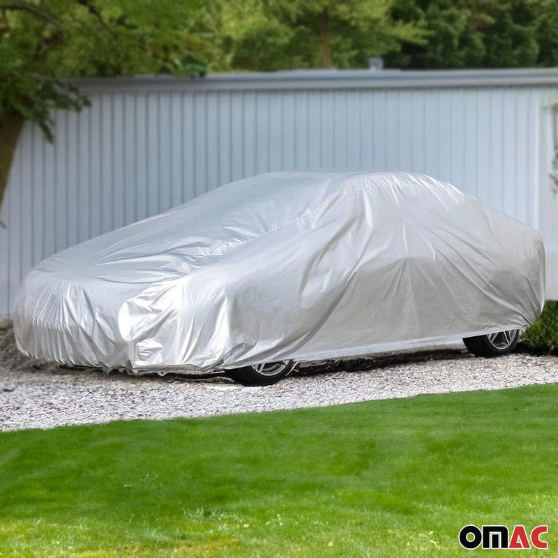 Full 16FT Car Protective Cover All Weather Outdoor Rain Dust Resistant Sedan