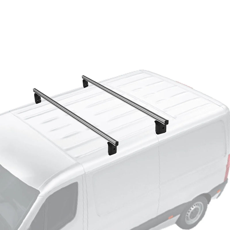 Roof Racks Cross Bars Set for Ford Transit Connect 2010-2013 L1 L2 Gray 2Pcs