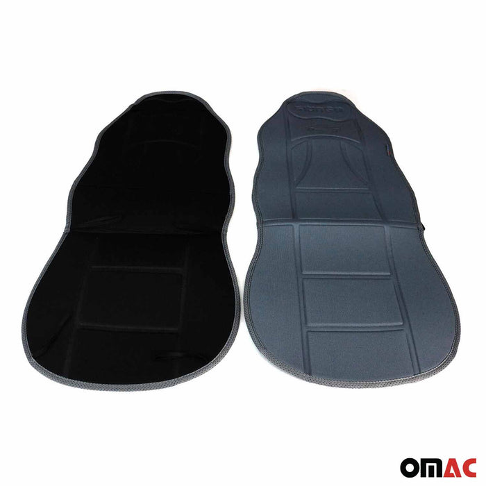 Car Seat Protector Cushion Cover Mat Pad Gray for Dodge Gray 2 Pcs