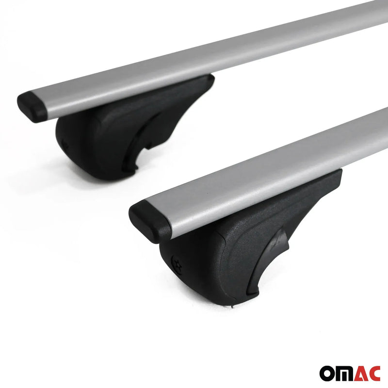 2016-2023 Toyota Hilux Roof Rack Cross Bars Silver