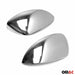 Side Mirror Cover Caps Fits Nissan Juke 2011-2014 Steel Silver 2 Pcs - OMAC USA