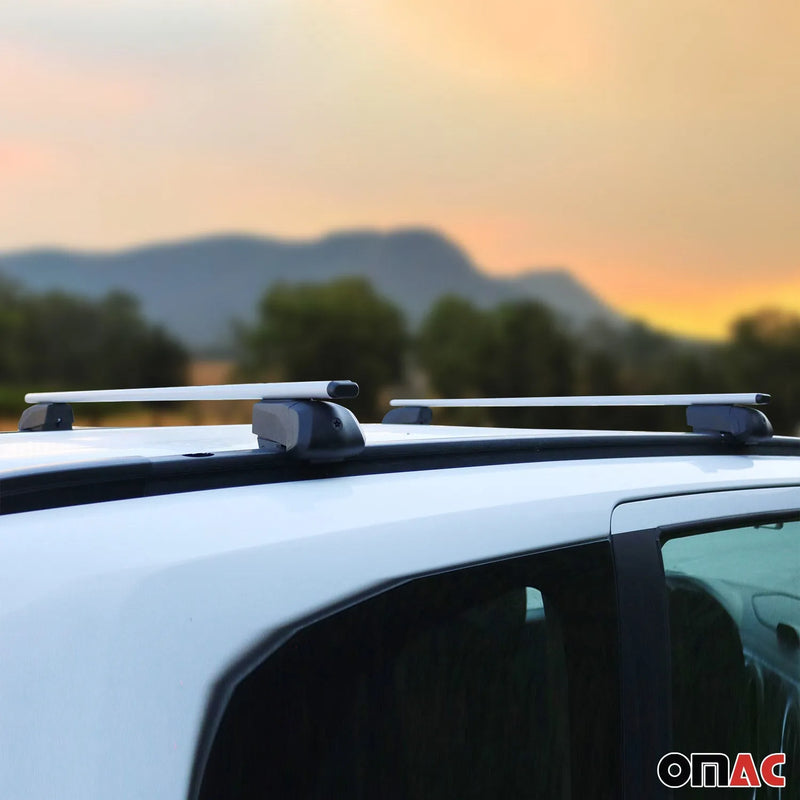 2011-2016 Kia Sportage Roof Rack Cross Bars Silver