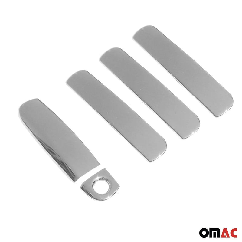 1997-2003 Audi A8 L Car Door Handle Cover Protector Steel Chrome 5 Pcs