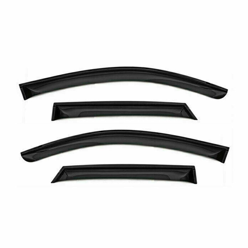 2017-2024 Jaguar F-Pace Window Visor Vent Rain Deflector 4Pcs Smoke