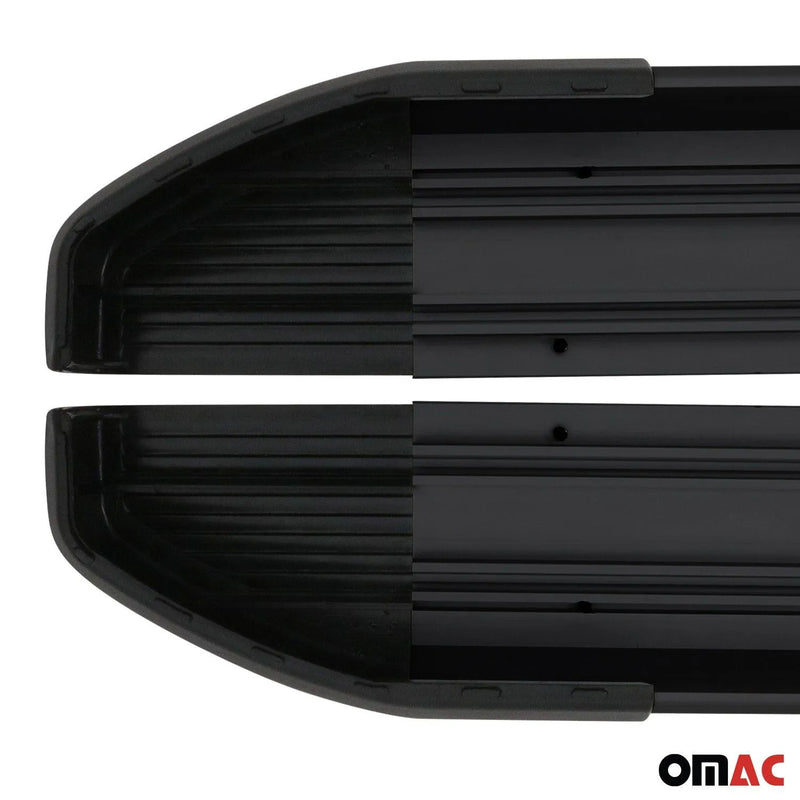 Side Steps Nerf Bars Running Board for VW Tiguan Limited 2017-2018 Black 2Pcs - OMAC USA