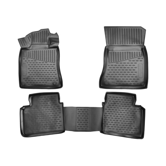 OMAC Floor Mats Liner for Nissan Altima 2019-2024 Black TPE All-Weather 4 Pcs