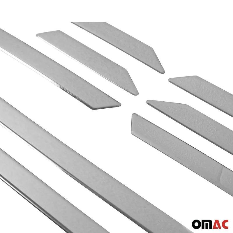 Window Molding Trim Streamer for Hyundai Tucson 2016-2021 Steel Silver 10 Pcs - OMAC USA