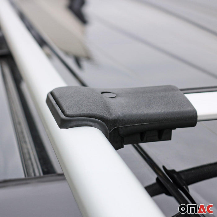 Roof Rack Cross Bars Luggage Carrier for VW Touareg 2011-2018 Gray 2Pcs - OMAC USA