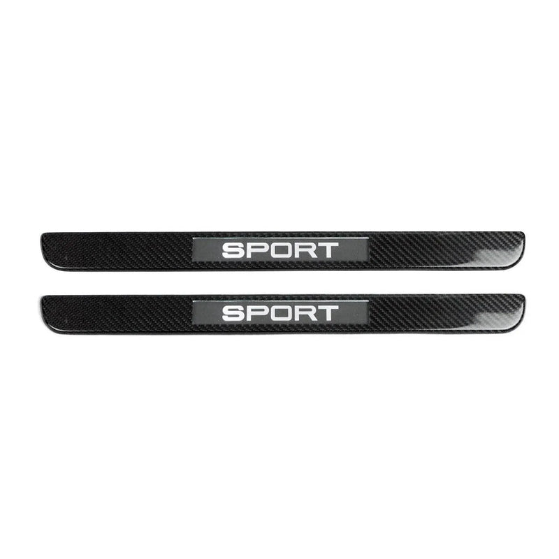 Infiniti Q60 Door Sill Scuff Plate Illuminated Sport Carbon Fiber 2 Pcs