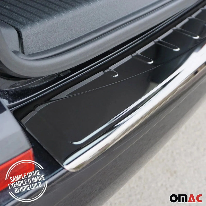 Rear Bumper Sill Cover Protector for Nissan Rogue Sport 2017-2020 Steel Dark 1Pc - OMAC USA