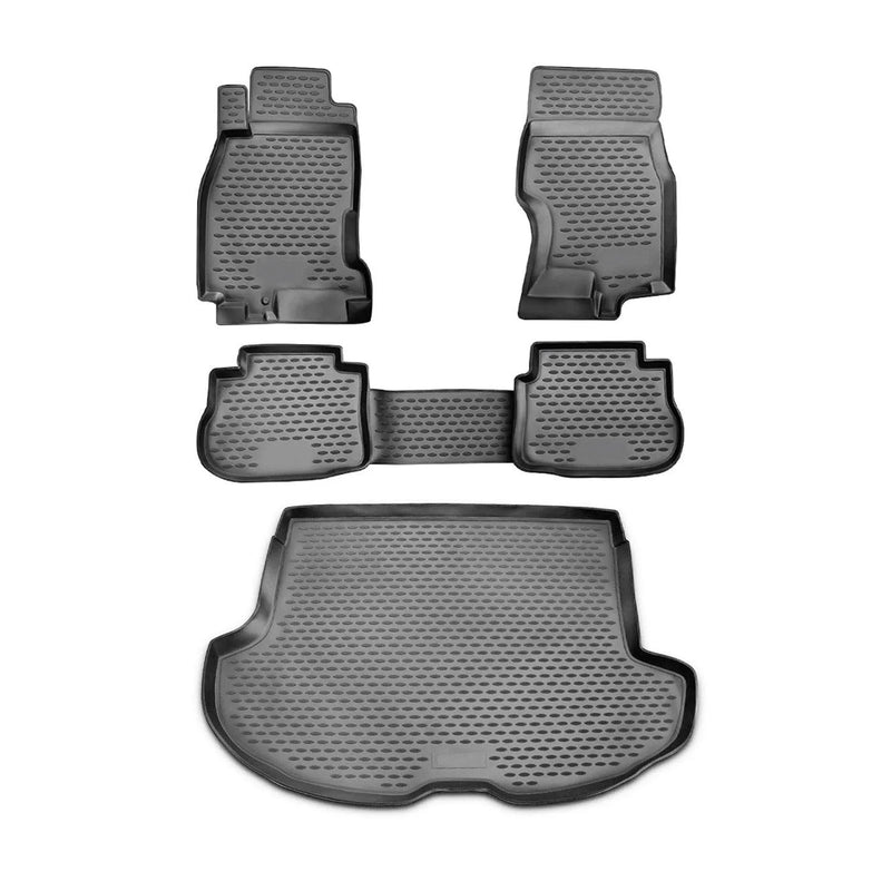 2003-2008 Infiniti FX35 Floor Mats & Cargo Liner Full Set All Weather Black