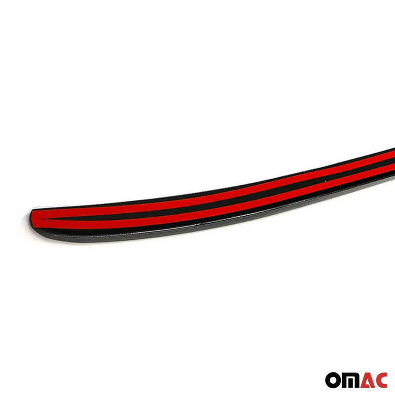 Rear Trunk Lip All Sedan Car Models Wing Spoiler Black Style