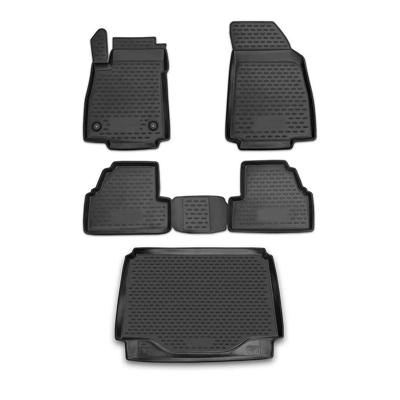 Custom Floor Mats & Cargo Liners for Buick Encore 2013-2022 Black 5 Pcs - OMAC USA