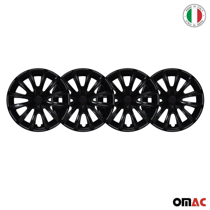 16" Wheel Covers Hubcaps for Subaru Crosstrek Black Matt Matte