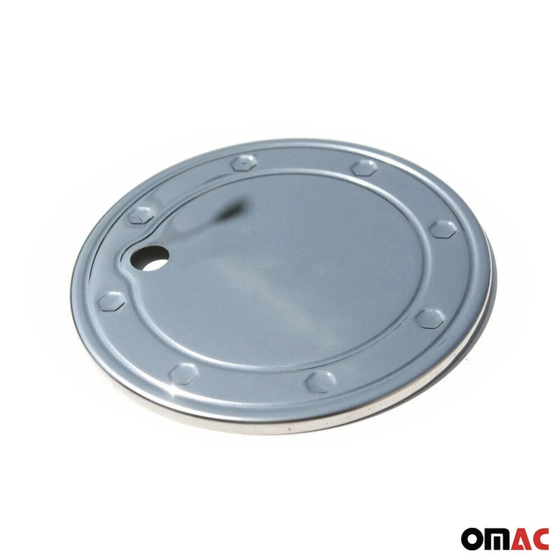 Fuel Caps Cover Gas Cap Cover for Ford Focus 2000-2004 Steel Silver 1Pc - OMAC USA