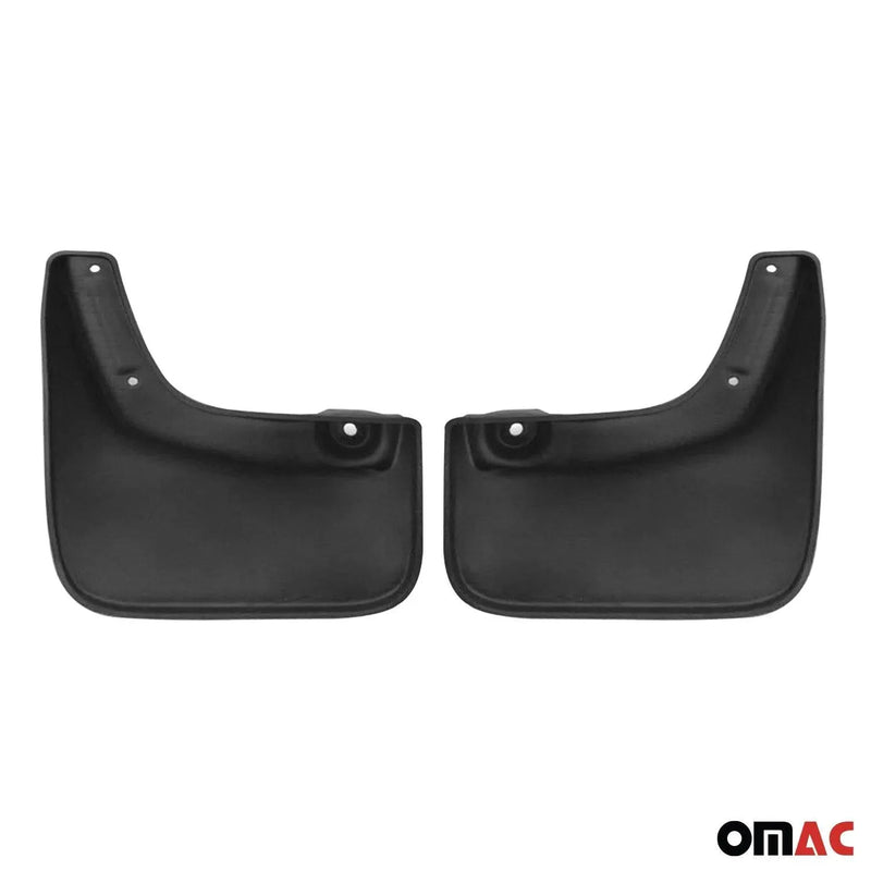 Mud Guards Splash Mud Flaps for Mazda 3 2010-2013 Sedan Black Rear 2 Pcs - OMAC USA