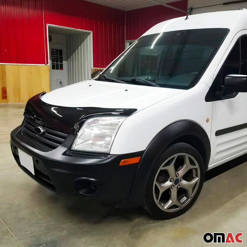 2002-2009 Ford Transit Connect Front Bug Shield Hood Deflector 1 Pc Smoke