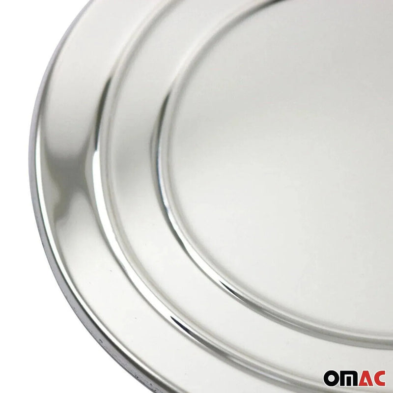 Fuel Caps Cover Gas Cap Cover for RAM ProMaster City 2015-2022 Steel Silver 1Pc - OMAC USA