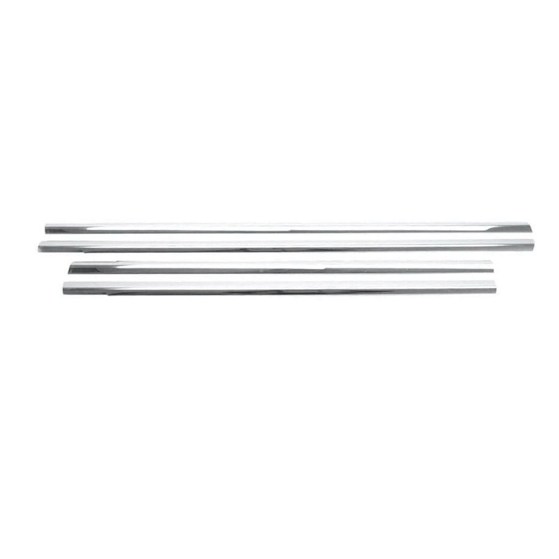 2006-2011 Hyundai Accent Window Molding Trim Streamer Steel Silver 4 Pcs