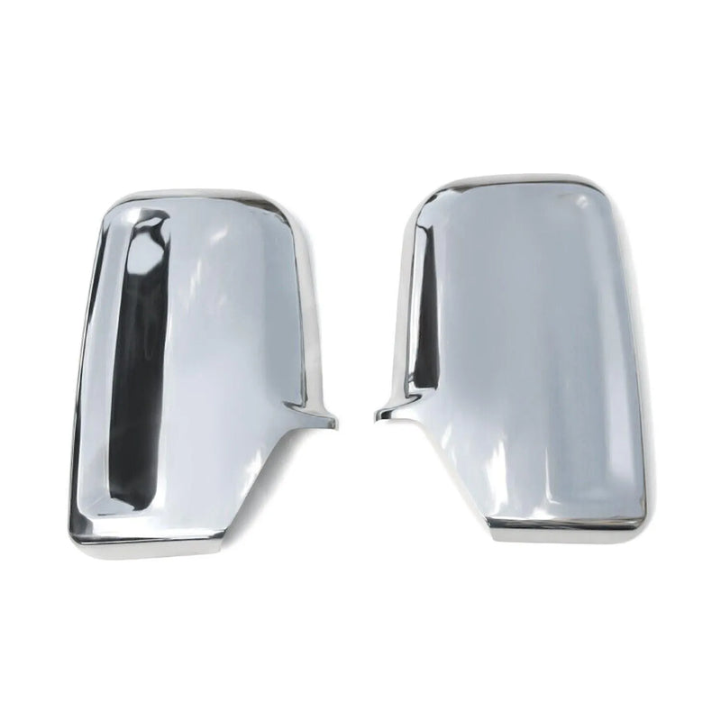 Side Mirror Cover Caps Fits Mercedes Sprinter W906 2006-2013 Chrome Silver 2 Pcs - OMAC USA