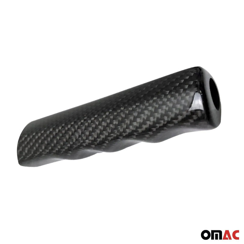 Genuine Carbon Handbrake Handle Cover for BMW 7 Series Carbon Fiber Black 1Pc