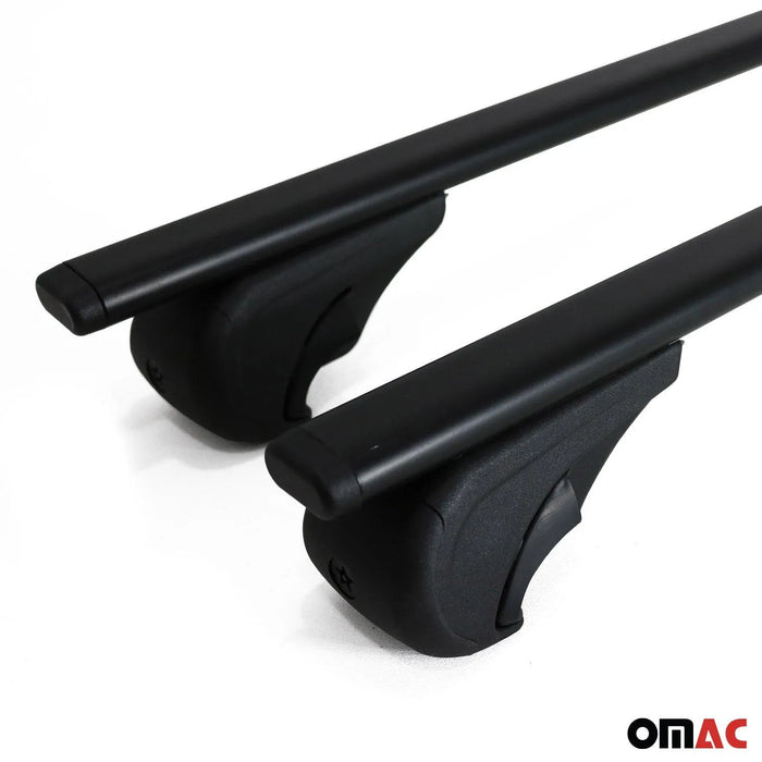 Roof Racks Cross Bars Luggage Carrier Durable for Ford Ranger 2001-2011 Black 2x