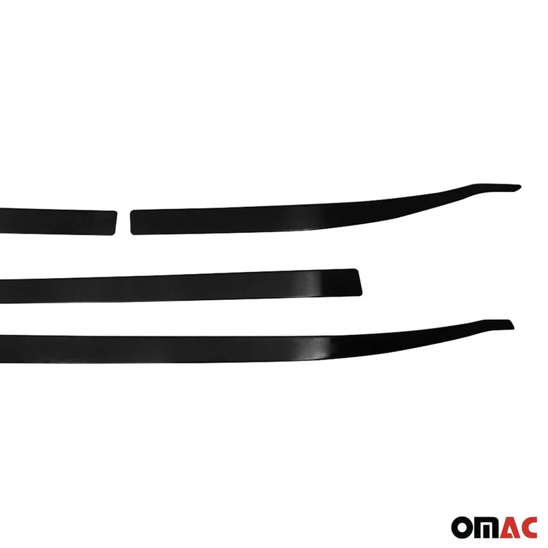 Side Door Molding Trim for Jeep Renegade 2015-2023 Brushed Steel Dark - OMAC USA