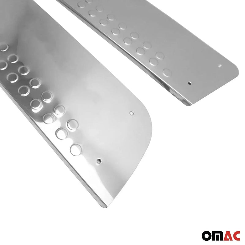 Door Sill Scuff Plate Scratch for Mercedes Sprinter W906 2006-2013 Steel 2x - OMAC USA