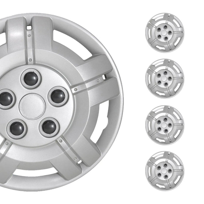 16" Wheel Rim Covers Hubcaps for Volvo Silver Gray