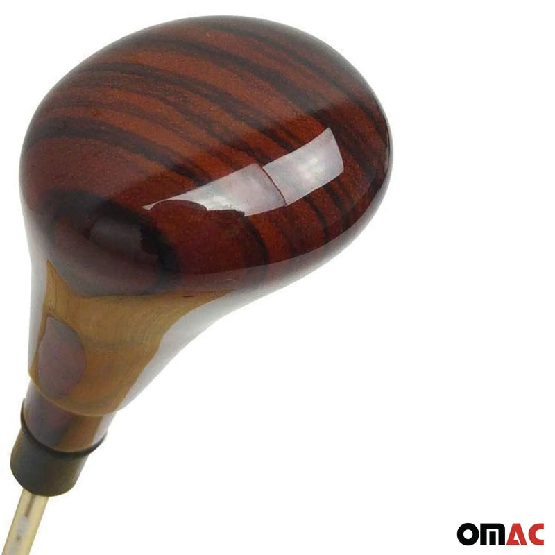 1988-1994 Mercedes E Class W124 Gear Shift Knob Shifter Handle Wood Zebrano