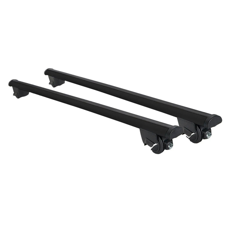 Roof Rack Cross Bars Luggage Carrier Black Aluminum