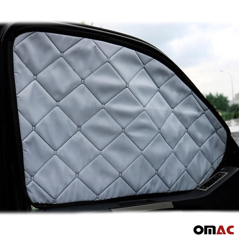 2014-2024 RAM ProMaster Thermal Windshield Sun Shade Magnetic Black 3Pcs