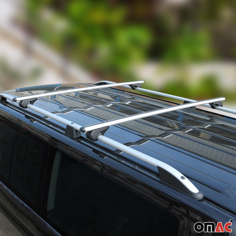 2015-2022 RAM ProMaster City Roof Racks & Roof Rack Rails Silver