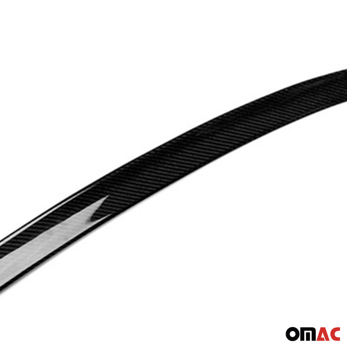 For BMW E90 3 Series 2005-2012 M3 Style Rear Trunk Spoiler Wing Carbon FiberLook