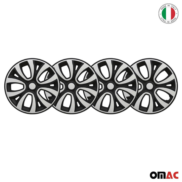 15" Wheel Covers Hubcaps R15 for Nissan Black Matt White Matte