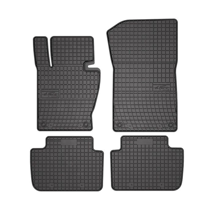 OMAC Floor Mats Liner for BMW X3 E83 2004-2010 Rubber Black 4Pcs